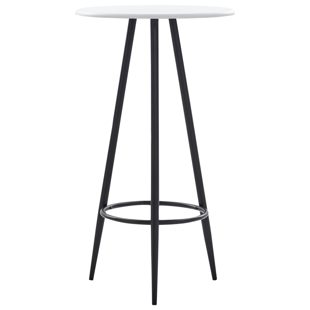 Barbord Hvit 60X107,5 Cm Mdf