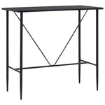 Barbord Svart 120X60X110 Cm Mdf