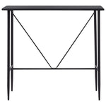 Barbord Svart 120X60X110 Cm Mdf