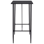 Barbord Svart 120X60X110 Cm Mdf