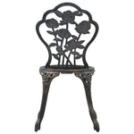 Bistrosett 3 Deler Aluminium