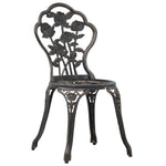 Bistrosett 3 Deler Aluminium