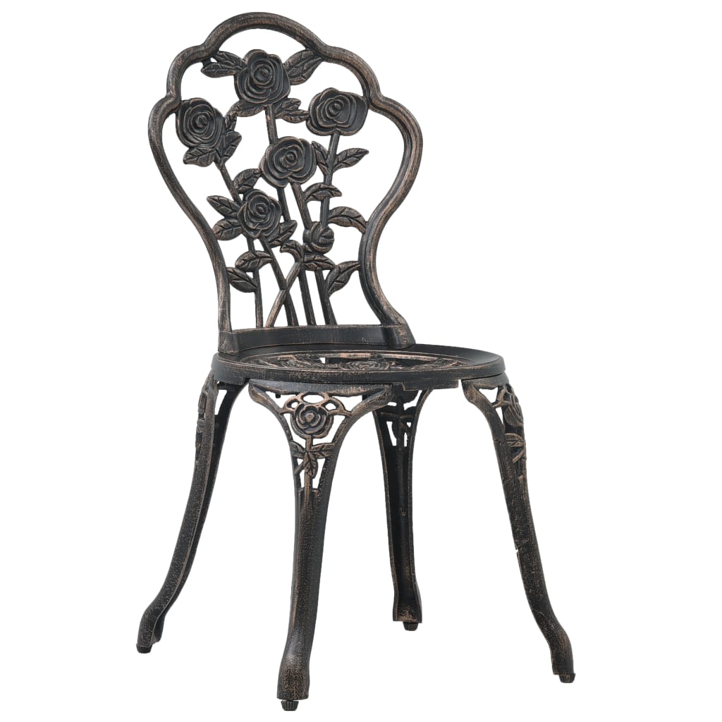 Bistrosett 3 Deler Aluminium