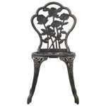 Bistrosett 3 Deler Aluminium