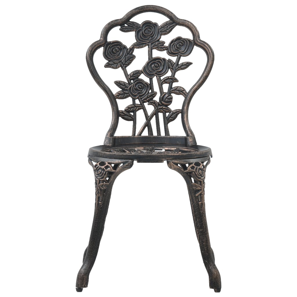 Bistrosett 3 Deler Aluminium