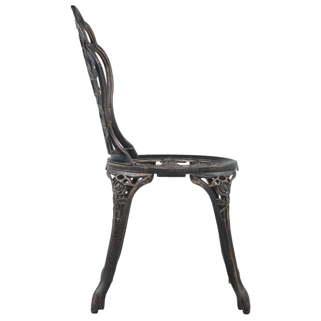 Bistrosett 3 Deler Aluminium