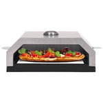 Pizzaovn Med Keramisk Stein For Gass-/Kullgrill