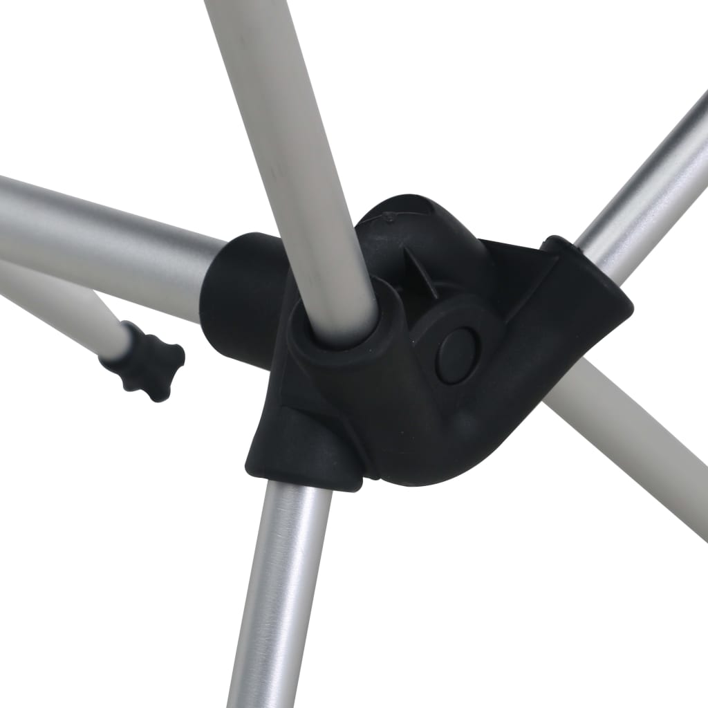 Sammenleggbare Campingstoler 2 Stk Veske 54X50X56 Cm Aluminium