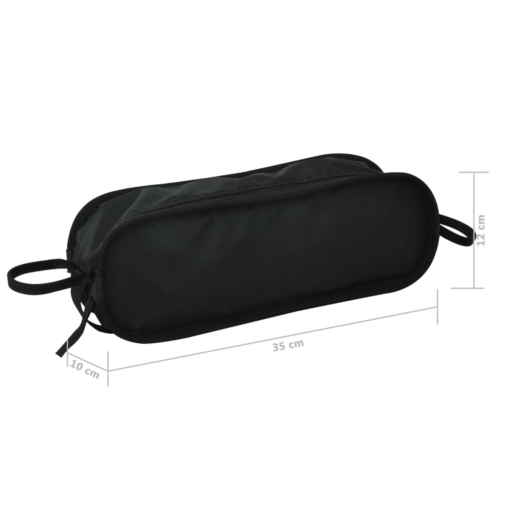 Sammenleggbare Campingstoler 2 Stk Veske 54X50X56 Cm Aluminium
