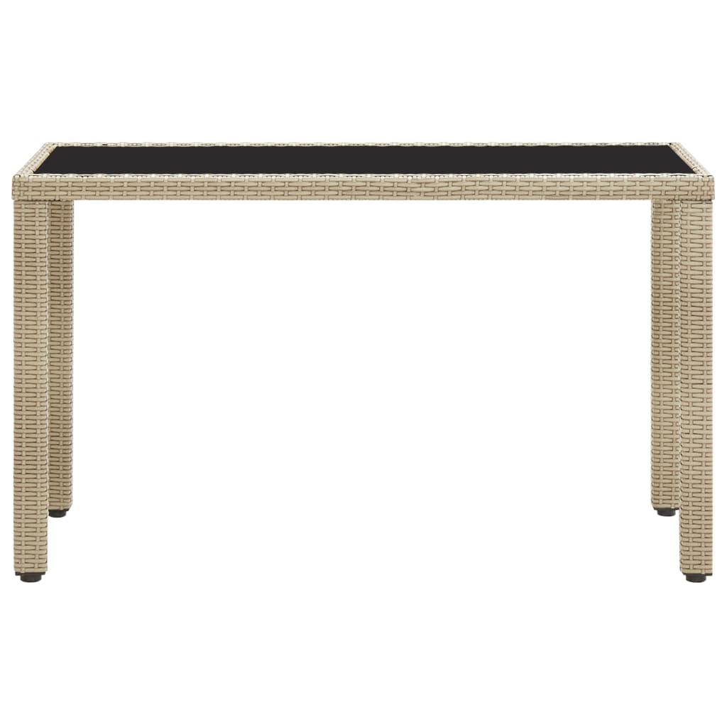 Hagebord Beige 123X60X74 Cm Polyrotting