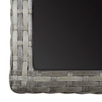 Hagebord Antrasitt 110X53X72 Cm Glass Og Polyrotting