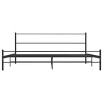 Sengeramme Svart Metall 180X200 Cm