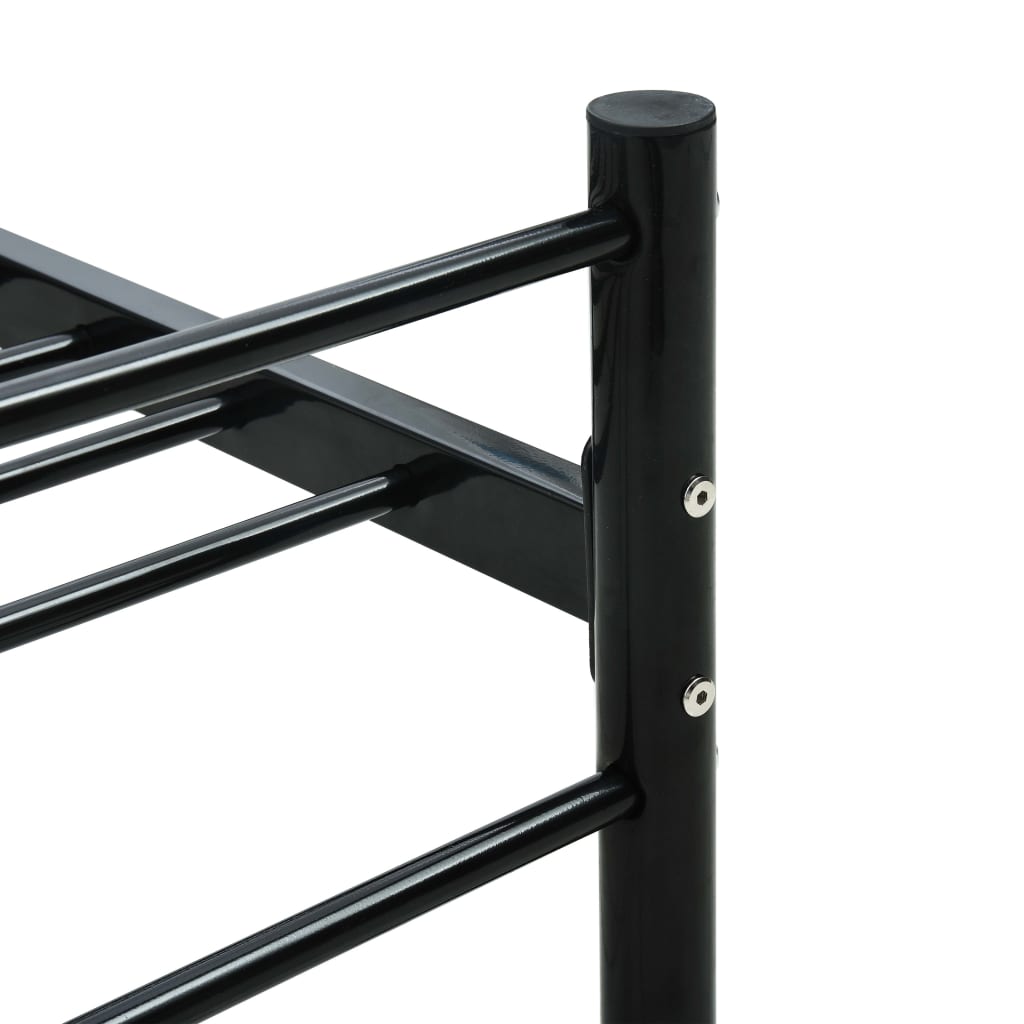 Sengeramme Svart Metall 90X200 Cm