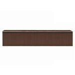 Hageskur Brun 257X990X181 Cm Galvanisert Stål