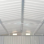 Hageskur Brun 257X990X181 Cm Galvanisert Stål