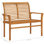 Hagebenk 112 Cm Heltre Teak