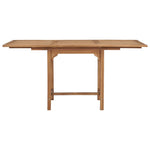 Uttrekkbart Hagebord (110-160)X80X75 Cm Heltre Teak