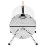 Bærbar Bordgrill Kull Rustfritt Stål Doble Rister