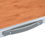 Sammenleggbart Campingbord Aluminium 120X60 Cm