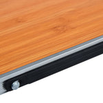 Sammenleggbart Campingbord Brun Aluminium 60X40 Cm
