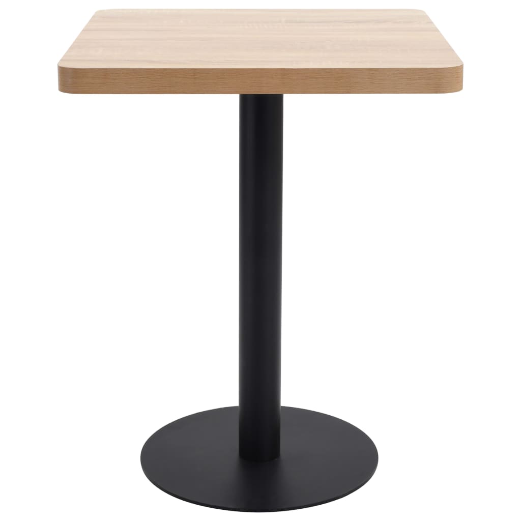Bistrobord Lysebrun 60X60 Cm Mdf