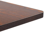 Bistrobord Mørkebrun 60X60 Cm Mdf