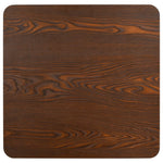 Bistrobord Mørkebrun 60X60 Cm Mdf