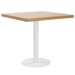 Bistrobord Lysebrun 80X80 Cm Mdf