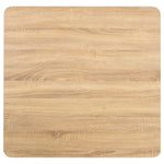 Bistrobord Lysebrun 80X80 Cm Mdf