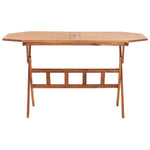 Sammenleggbart Hagebord 135X85X75 Cm Heltre Akasie