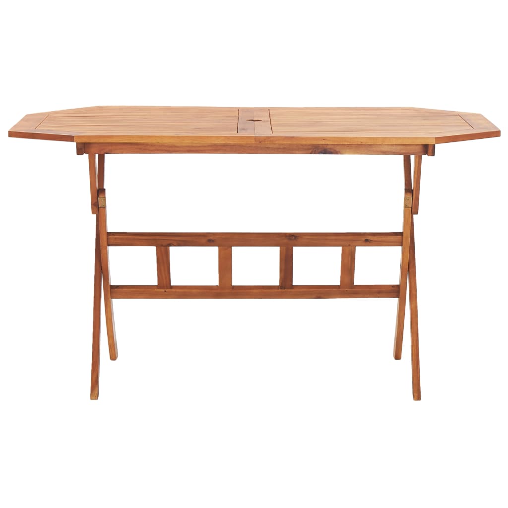 Sammenleggbart Hagebord 135X85X75 Cm Heltre Akasie