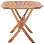 Sammenleggbart Hagebord 135X85X75 Cm Heltre Akasie