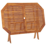 Sammenleggbart Hagebord 135X85X75 Cm Heltre Akasie