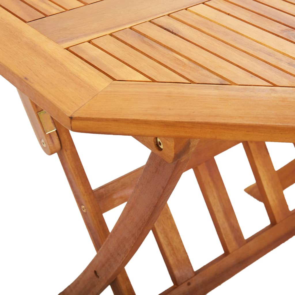 Sammenleggbart Hagebord 135X85X75 Cm Heltre Akasie