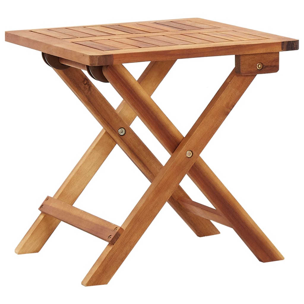 Sammenleggbart Salongbord Til Hage 40X40X40 Cm Heltre Akasie