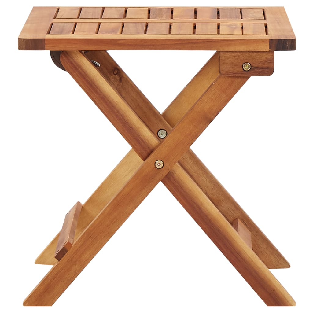 Sammenleggbart Salongbord Til Hage 40X40X40 Cm Heltre Akasie
