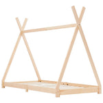 Sengeramme For Barn Heltre Furu 80X160 Cm