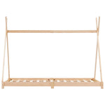 Sengeramme For Barn Heltre Furu 80X160 Cm