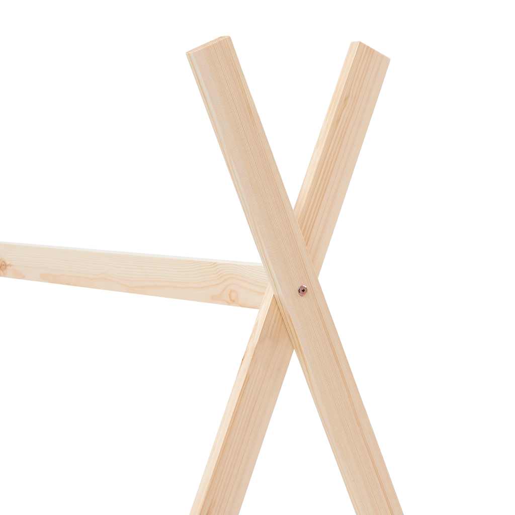 Sengeramme For Barn Heltre Furu 80X160 Cm