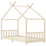 Sengeramme For Barn Heltre Furu 90X200 Cm
