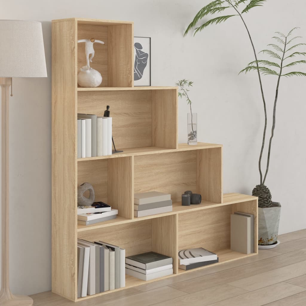 Bokhylle/Romdeler Sonoma Eik 155X24X160 Cm Konstruert Tre