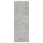 Skjenk Med 6 Skuffer Betonggrå 50X34X96 Cm Konstruert Tre