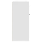 Skjenk Hvit 88X30X70 Cm Konstruert Tre