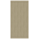 Skjenk Sonoma Eik 88X30X65 Cm Konstruert Tre