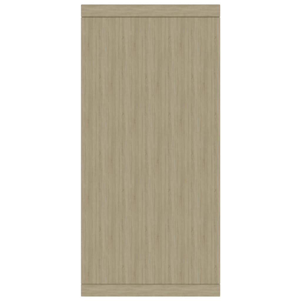 Skjenk Sonoma Eik 88X30X65 Cm Konstruert Tre