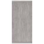 Skjenk Betonggrå 88X30X65 Cm Konstruert Tre