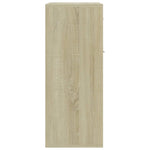 Skjenk Sonoma Eik 60X30X75 Cm Konstruert Tre