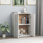 Skjenk Hvit 60X30X75 Cm Konstruert Tre