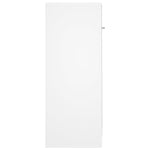 Skjenk Hvit 60X30X75 Cm Konstruert Tre