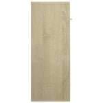 Skjenk Sonoma Eik 60X30X75 Cm Konstruert Tre